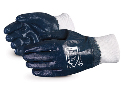 #GNTFC Superior Glove® Chemstop™ Medium-Duty Fully Nitrile-Coated Gloves